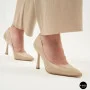Жіночі бежеві туфлі-човники на шпильці Fabio Monelli 210787 g195-01a-y849x beige 6155