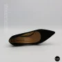 Women's Black Suede Stiletto Pumps Fabio Monelli (208457 4l190-a242-015a black 6156)