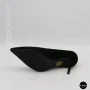 Women's Black Suede Stiletto Pumps Fabio Monelli (208457 4l190-a242-015a black 6156)