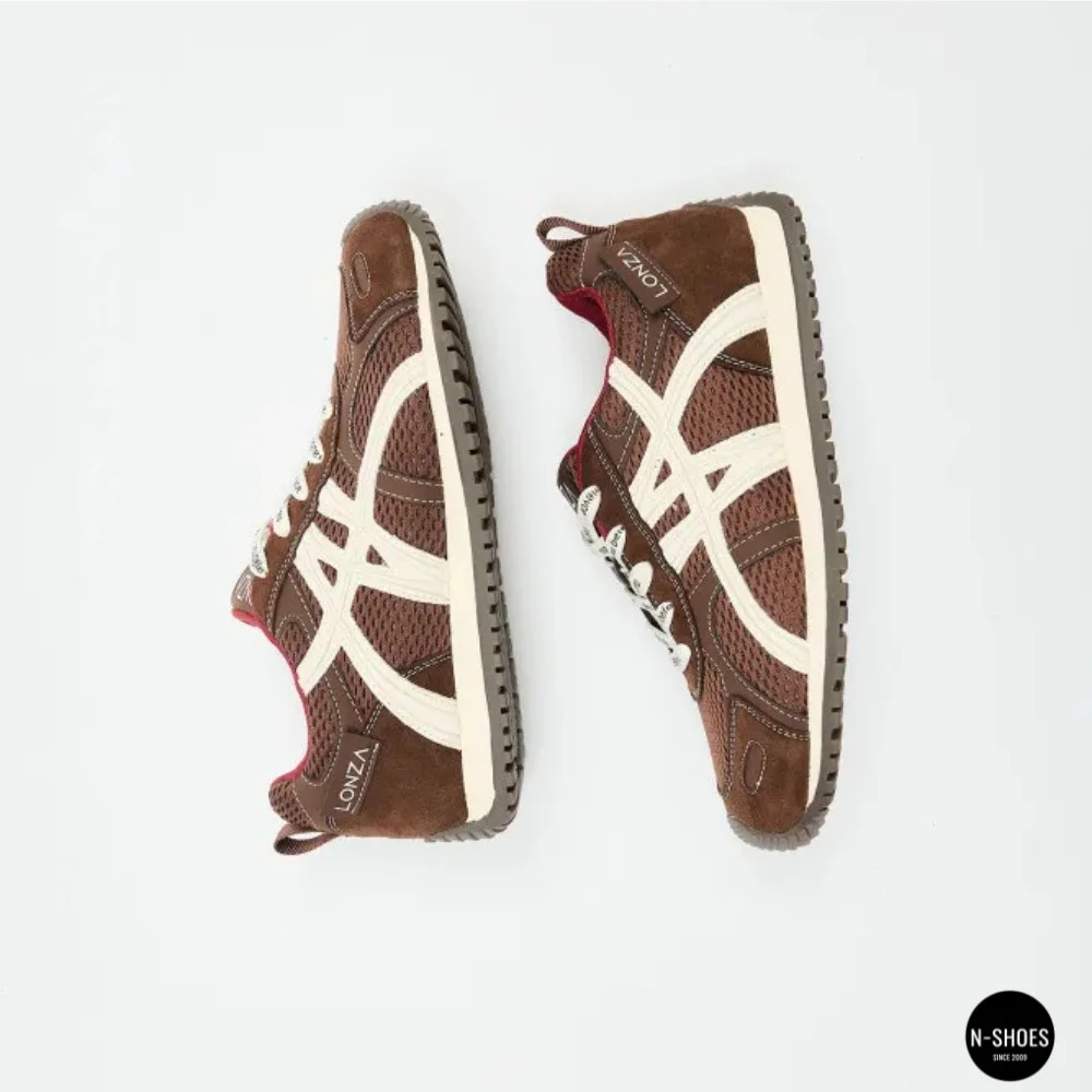 Women's Burgundy Sneakers Allsy 207870 lonza 212544 1609-3 brown 6157