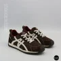 Women's Burgundy Sneakers Allsy 207870 lonza 212544 1609-3 brown 6157