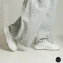 Женские белые кожаные кеды на платформе Allse Lonza 206754 23276 White-Beige 6158