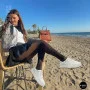 Женские белые кожаные кеды на платформе Allse Lonza 206754 23276 White-Beige 6158