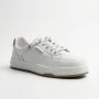 Женские белые кожаные кеды на платформе Allse Lonza 206754 23276 White-Beige 6158