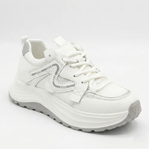 Жіночі білі кросівки Allsy 206898 yr10-1 Lonza white-grey 6162 у стилі Chunky Sneakers
