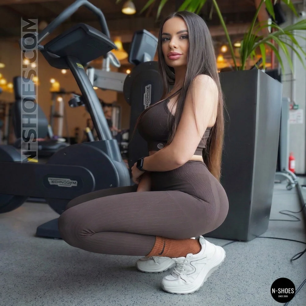 Allsy Lonza 206898 yr10-1 Women’s Sneakers in White-Grey