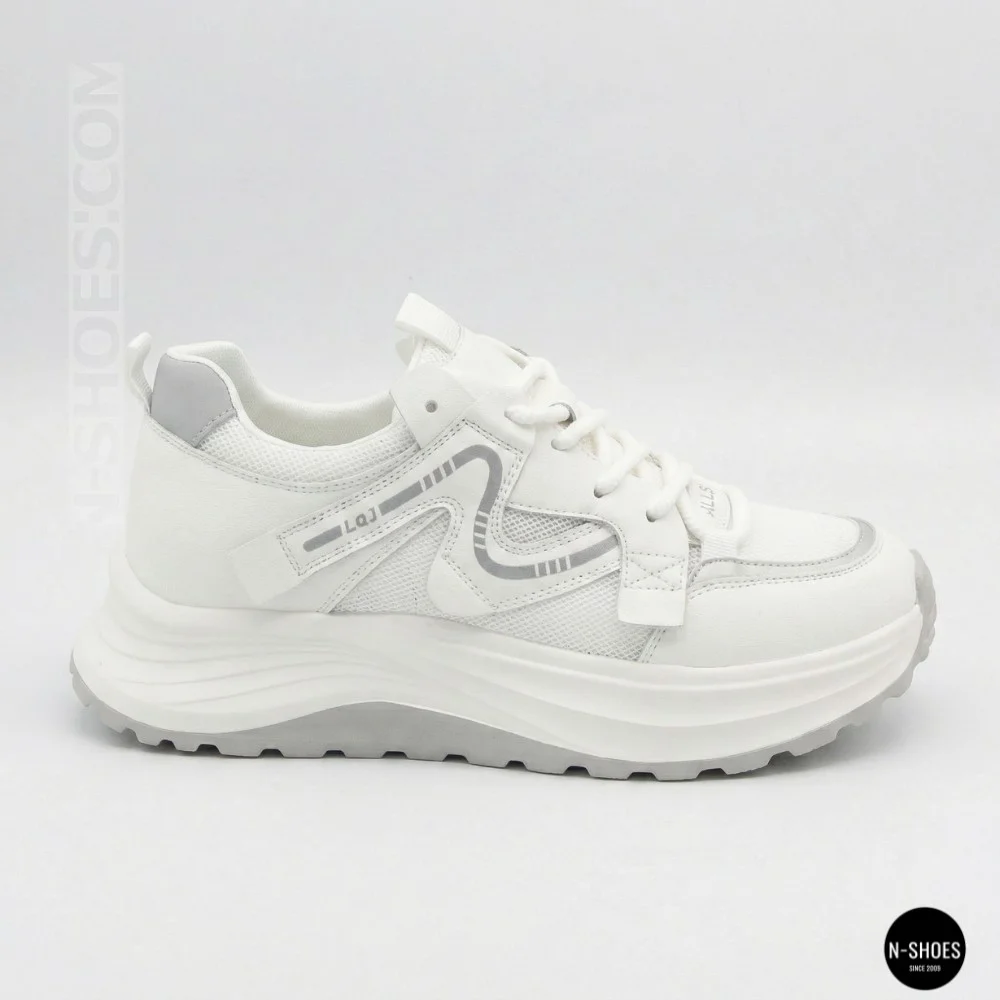 Allsy Lonza 206898 yr10-1 Women’s Sneakers in White-Grey