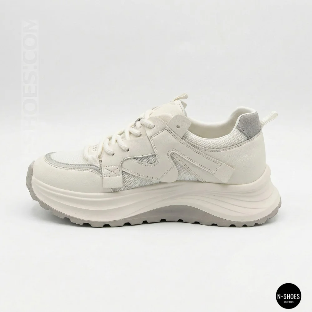 Allsy Lonza 206898 yr10-1 Women’s Sneakers in White-Grey