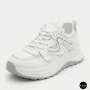 Allsy Lonza 206898 yr10-1 Women’s Sneakers in White-Grey