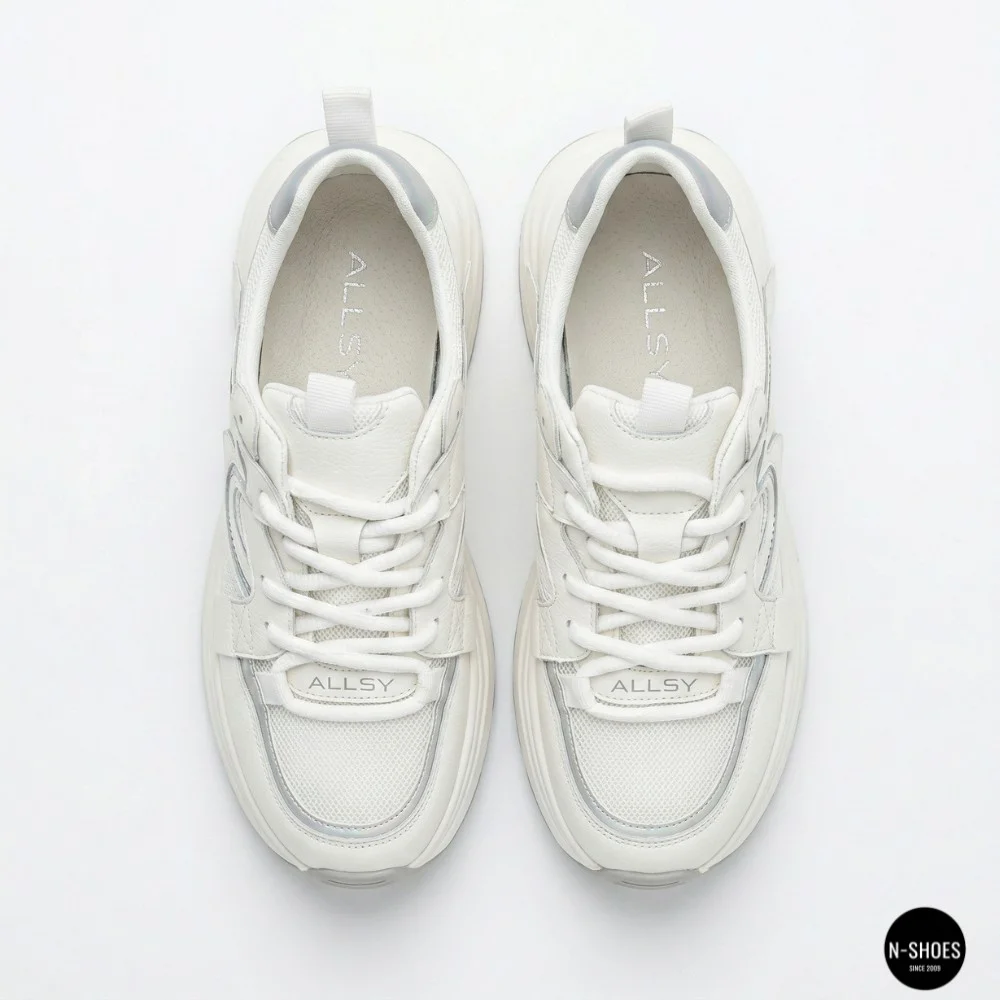 Allsy Lonza 206898 yr10-1 Women’s Sneakers in White-Grey