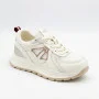Women's Beige Sneakers Allsy 207032 yr18-3 Lonza Axel Arigato Style