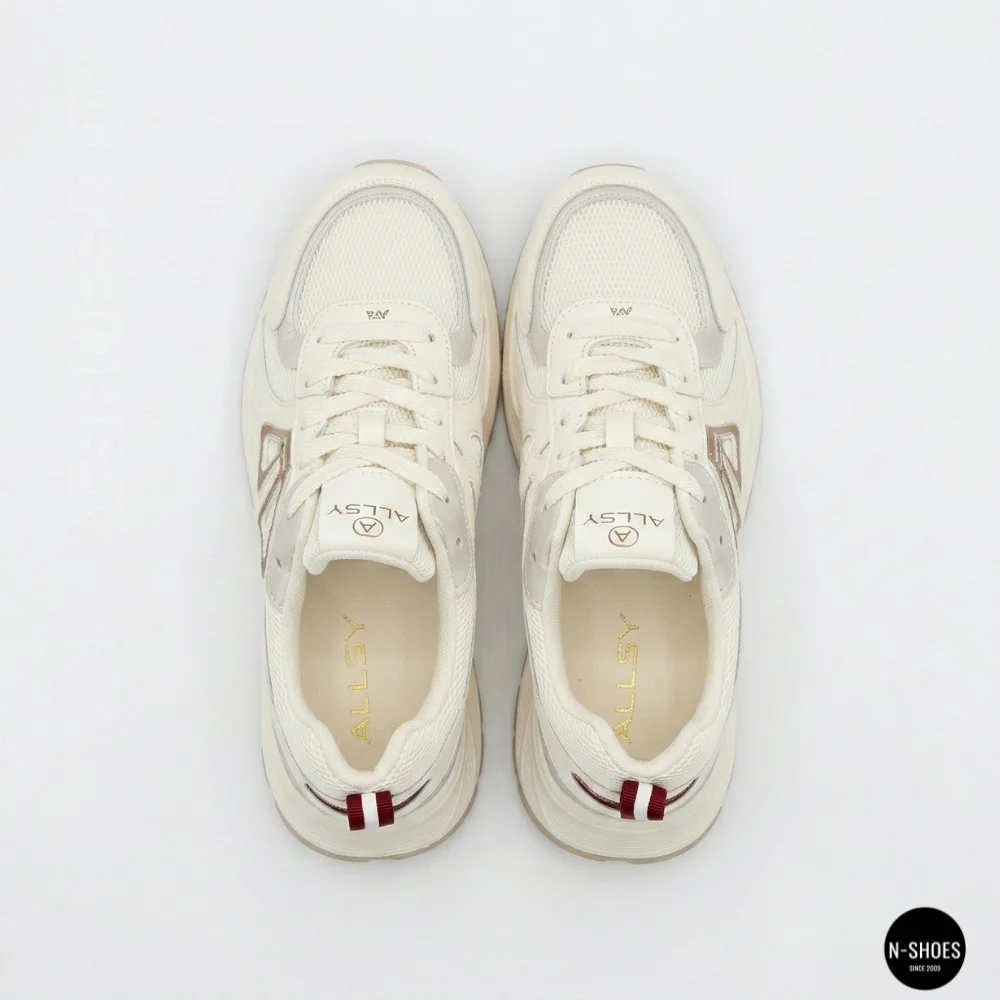 Women's Beige Sneakers Allsy 207032 yr18-3 Lonza Axel Arigato Style