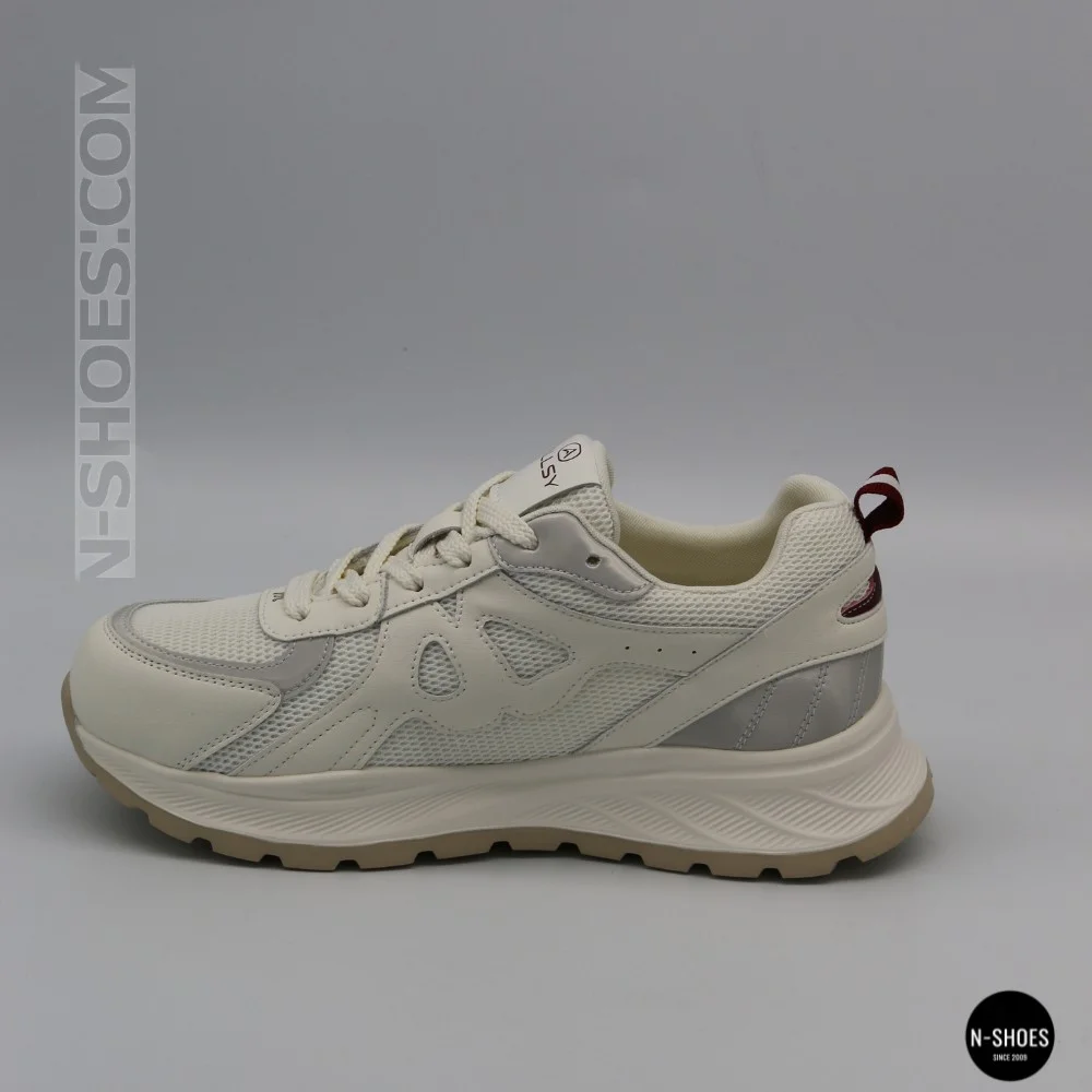 Women's Beige Sneakers Allsy 207032 yr18-3 Lonza Axel Arigato Style