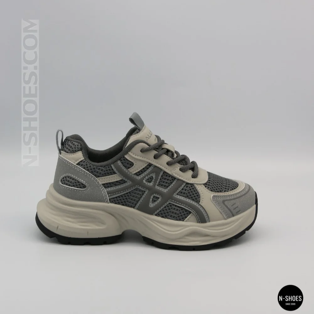 Allsy Lonza 208433 tt-105 Grey 6164 Sneakers (GEL-Kayano 14 Style)