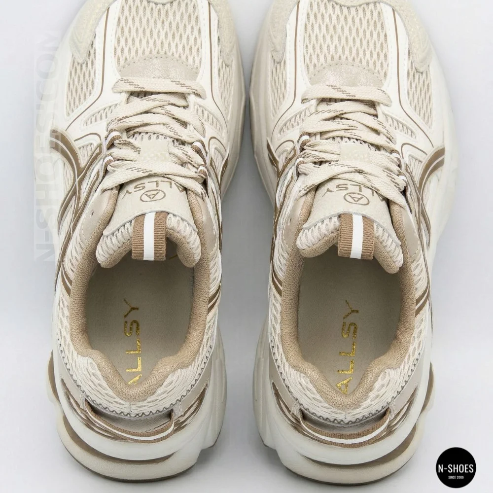 Women's Beige Sneakers Allsy 209789 t25675 Lonza beige 6165
