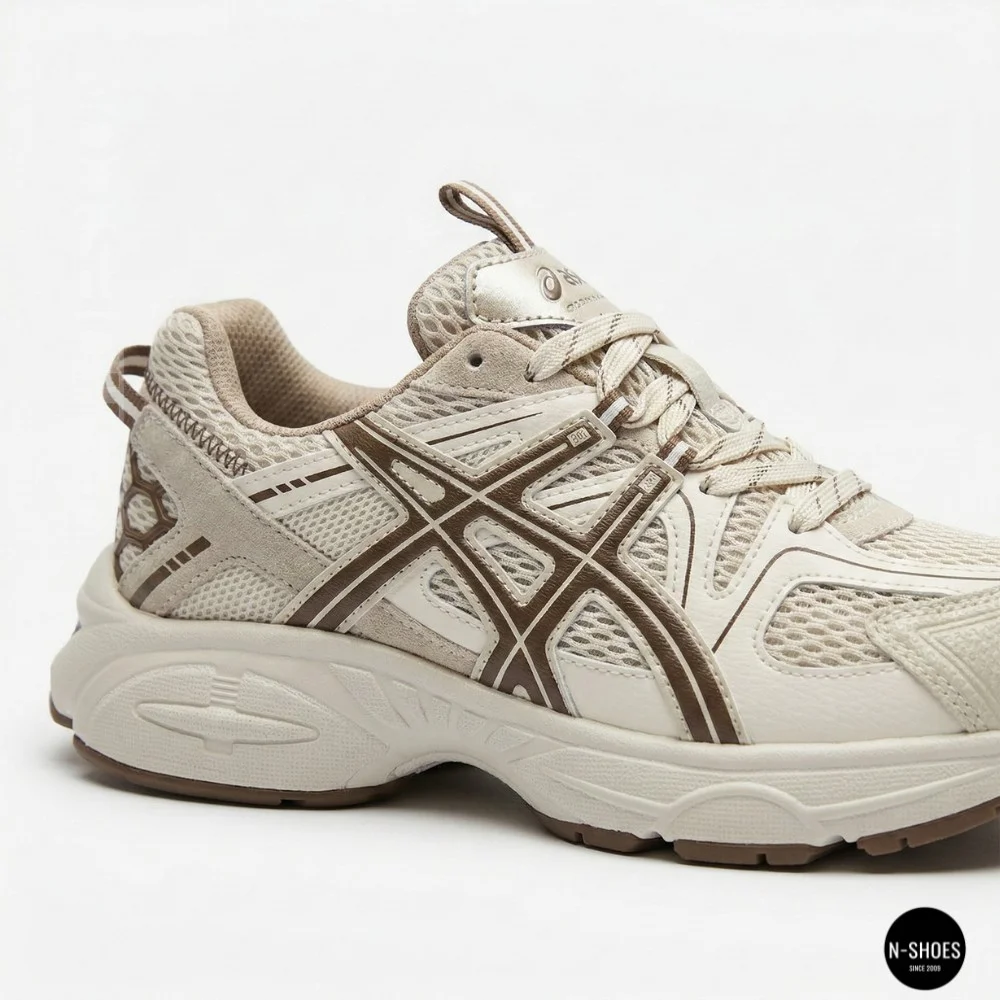 Women's Beige Sneakers Allsy 209789 t25675 Lonza beige 6165