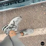 Жіночі сірі кросівки Allsy 209784 t25675 Lonza 212533 grey 6166 у стилі ASICS GEL
