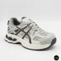 Жіночі сірі кросівки Allsy 209784 t25675 Lonza 212533 grey 6166 у стилі ASICS GEL