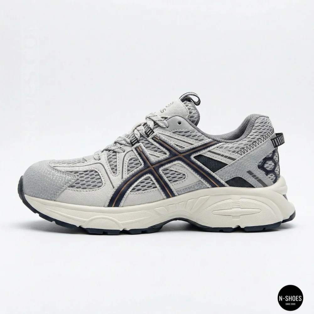 Жіночі сірі кросівки Allsy 209784 t25675 Lonza 212533 grey 6166 у стилі ASICS GEL