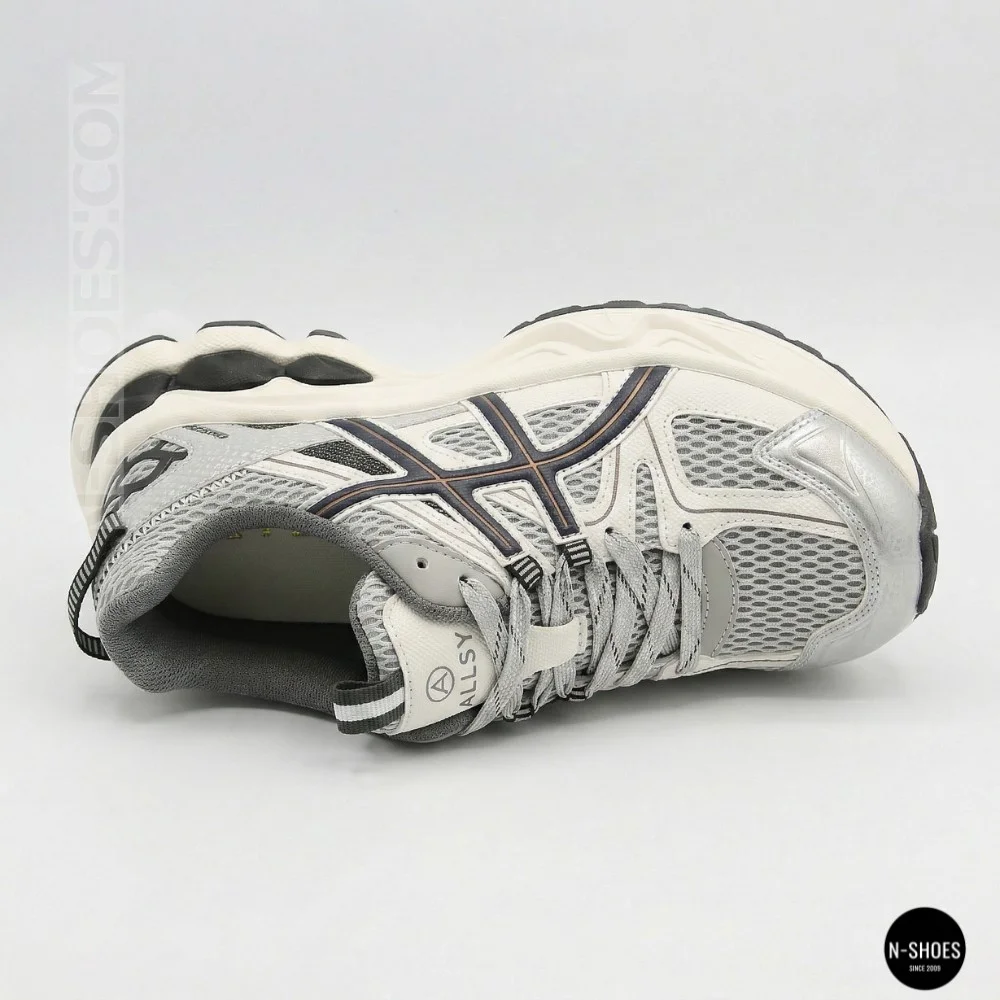 Жіночі сірі кросівки Allsy 209784 t25675 Lonza 212533 grey 6166 у стилі ASICS GEL