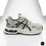 Жіночі сірі кросівки Allsy 209784 t25675 Lonza 212533 grey 6166 у стилі ASICS GEL