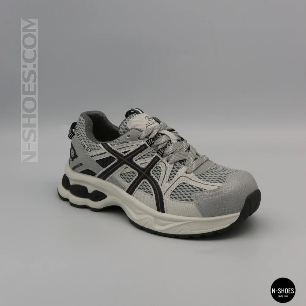 Жіночі сірі кросівки Allsy 209784 t25675 Lonza 212533 grey 6166 у стилі ASICS GEL