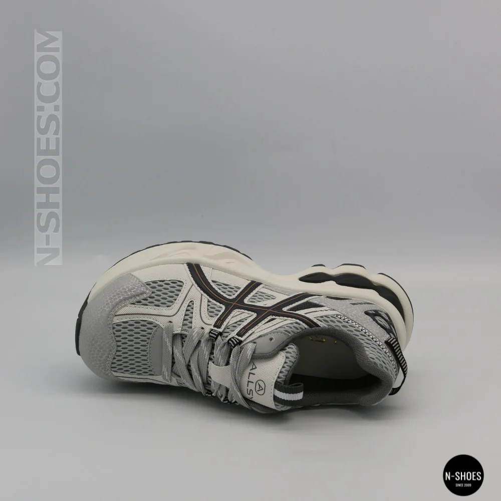 Жіночі сірі кросівки Allsy 209784 t25675 Lonza 212533 grey 6166 у стилі ASICS GEL
