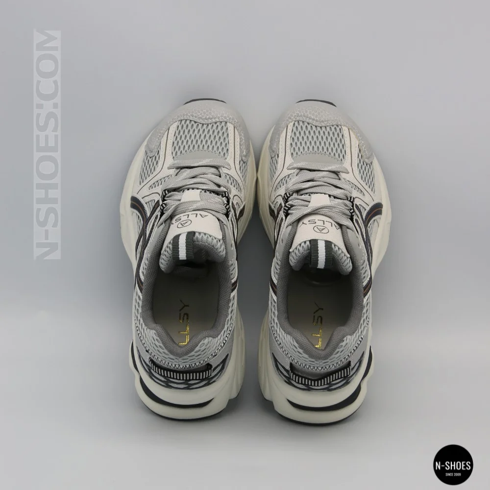 Жіночі сірі кросівки Allsy 209784 t25675 Lonza 212533 grey 6166 у стилі ASICS GEL