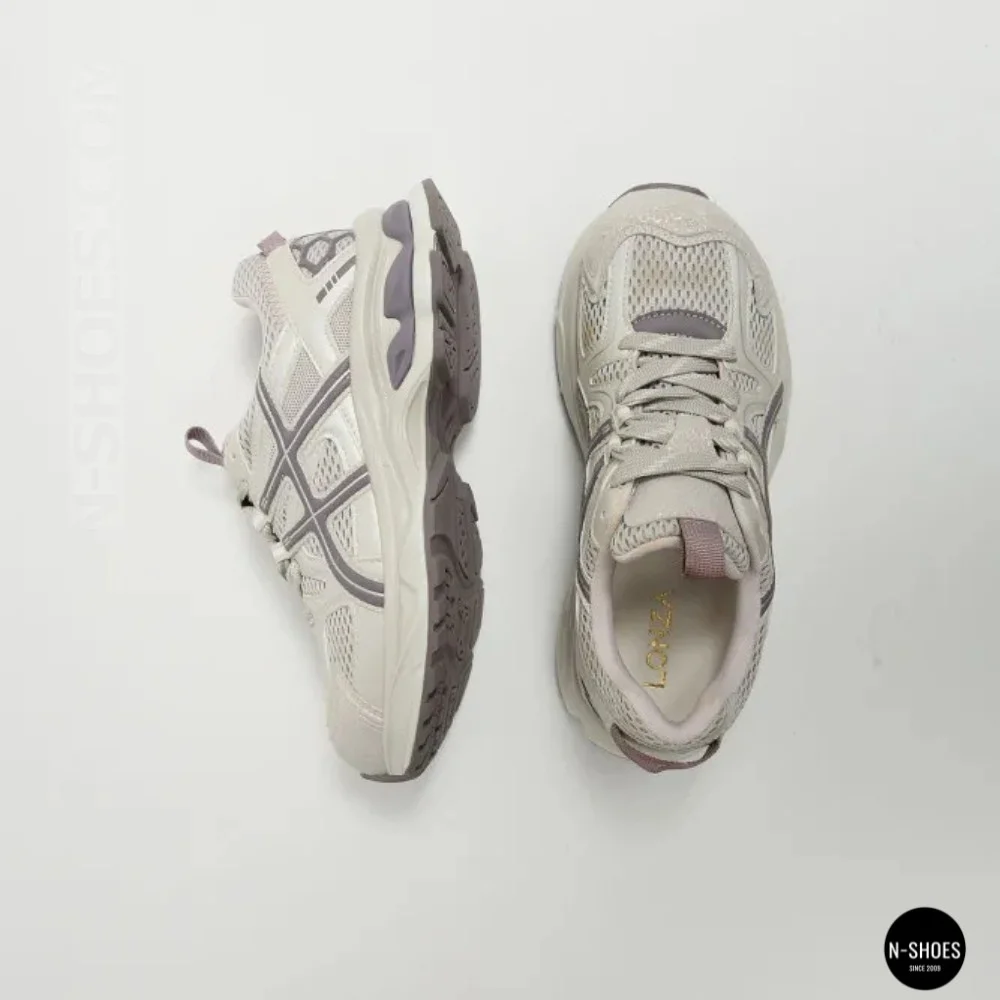 Жіночі сірі кросівки Allsy 209784 t25675 Lonza 212533 grey 6166 у стилі ASICS GEL