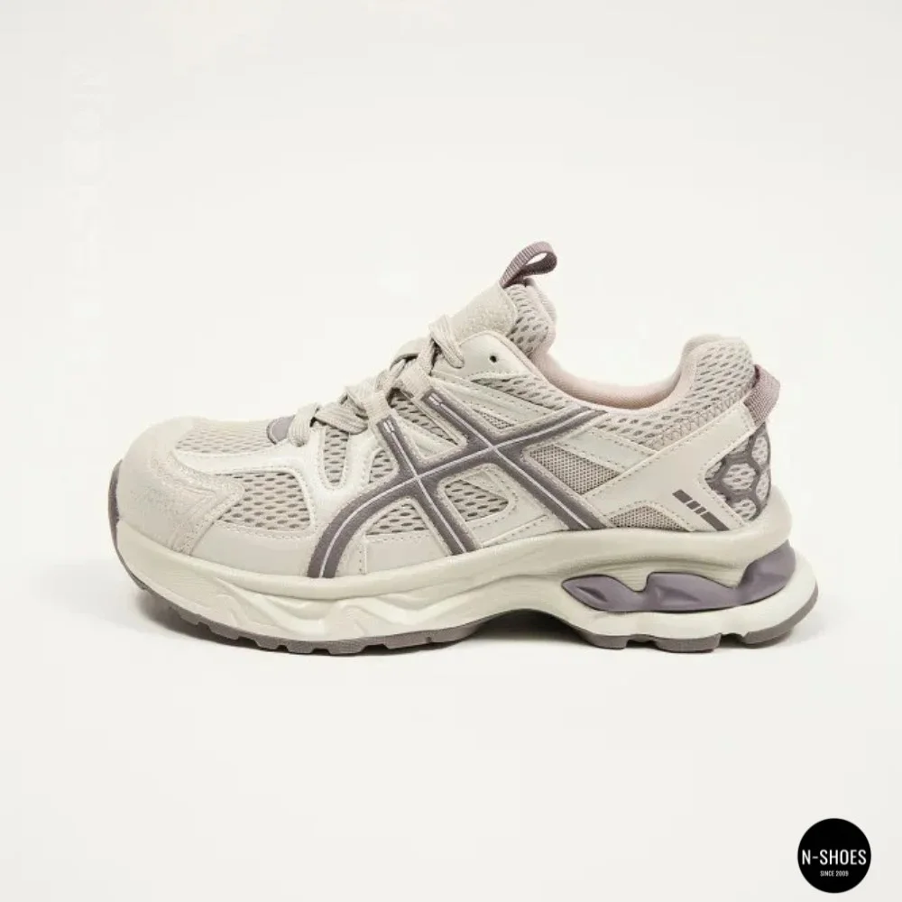 Жіночі сірі кросівки Allsy 209784 t25675 Lonza 212533 grey 6166 у стилі ASICS GEL