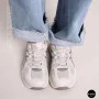 Жіночі сірі кросівки Allsy 209784 t25675 Lonza 212533 grey 6166 у стилі ASICS GEL