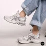 Жіночі сірі кросівки Allsy 209784 t25675 Lonza 212533 grey 6166 у стилі ASICS GEL