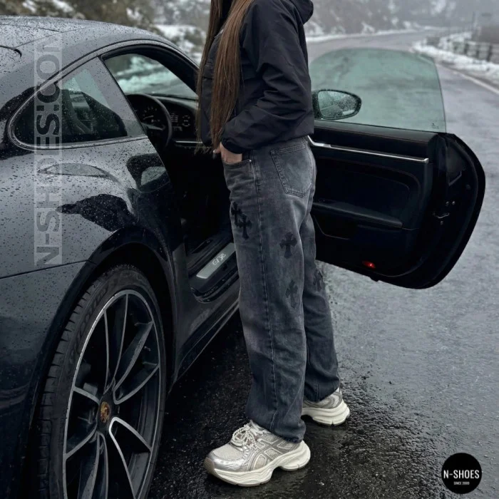 Жіночі кросівки Allsy 206901 yr17-1 lonza silver 6167 у стилі Asics