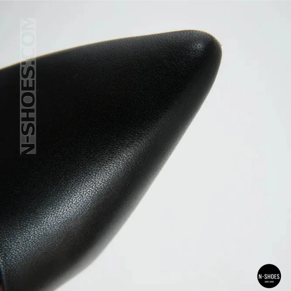 Women's Black Fabio Monelli Sandal Shoes with a Stable Heel