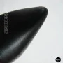 Women's Black Fabio Monelli Sandal Shoes with a Stable Heel