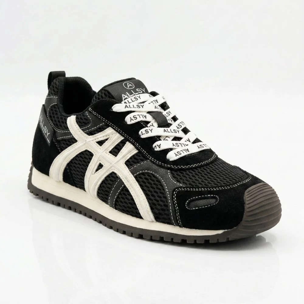 Женские черные кеды Allsy Onitsuka Tiger