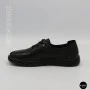 Women's Black Leather Moccasin Sneakers Allsy 207743 q1-01-2 Black 6172