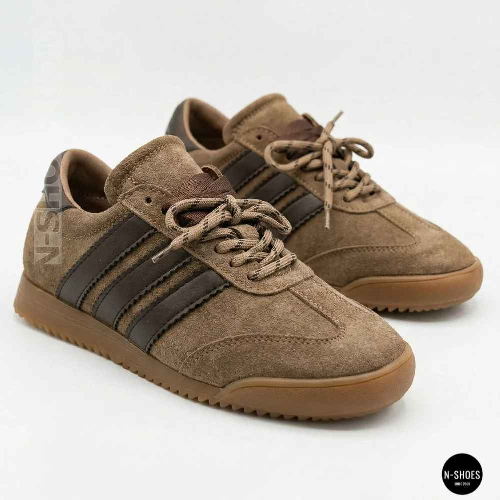 Chocolate Suede Women's Sneakers Alex Bell 10160-1-106 6181