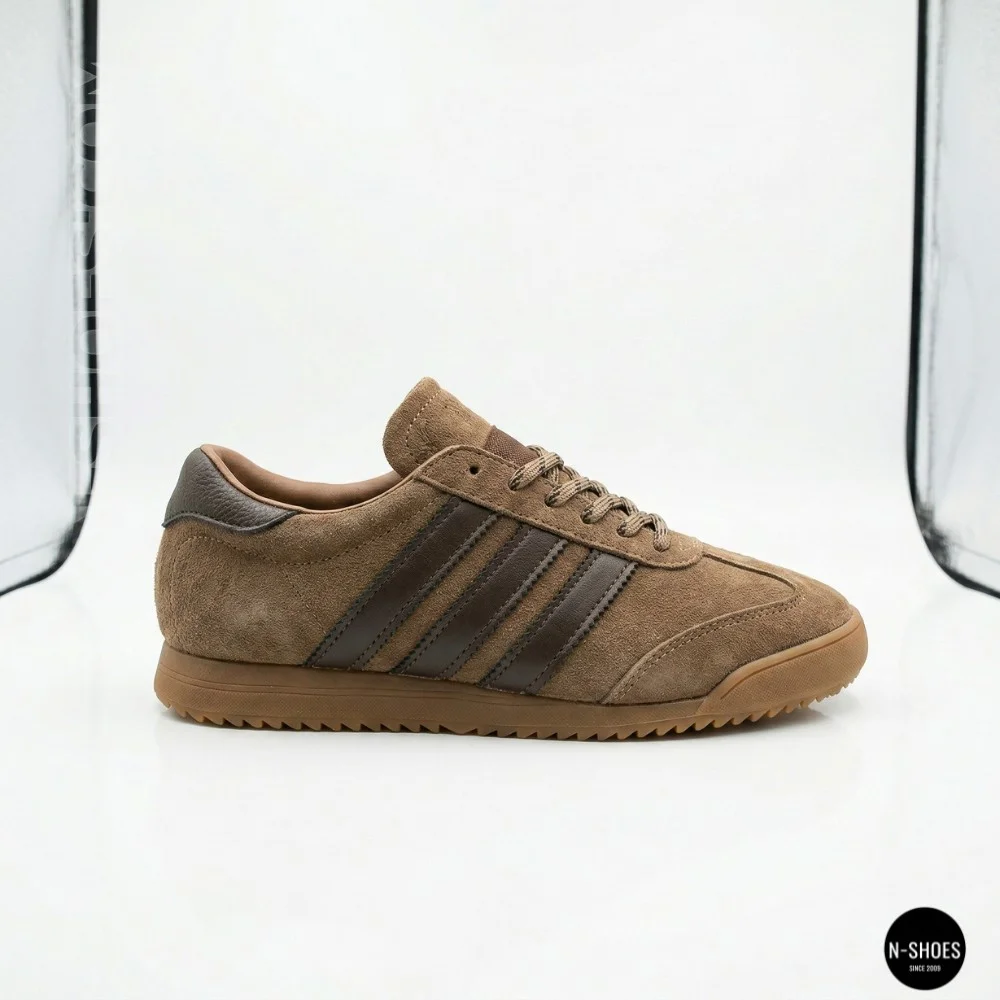 Chocolate Suede Women's Sneakers Alex Bell 10160-1-106 6181