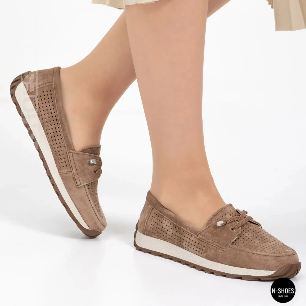 Лофери-мокасини Allsy 210294 05612-26 6183 Lonza Camel (коричневі)