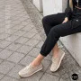 Жіночі замшеві лофери-мокасини Allsy 208203-l5-056912-22 Lonza beige 6184