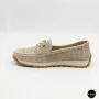 Жіночі замшеві лофери-мокасини Allsy 208203-l5-056912-22 Lonza beige 6184