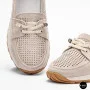 Жіночі замшеві лофери-мокасини Allsy 208203-l5-056912-22 Lonza beige 6184