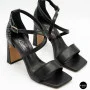 Lirio l 087-8073 Block Heel Sandals with Closed Heel