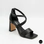 Lirio l 087-8073 Block Heel Sandals with Closed Heel