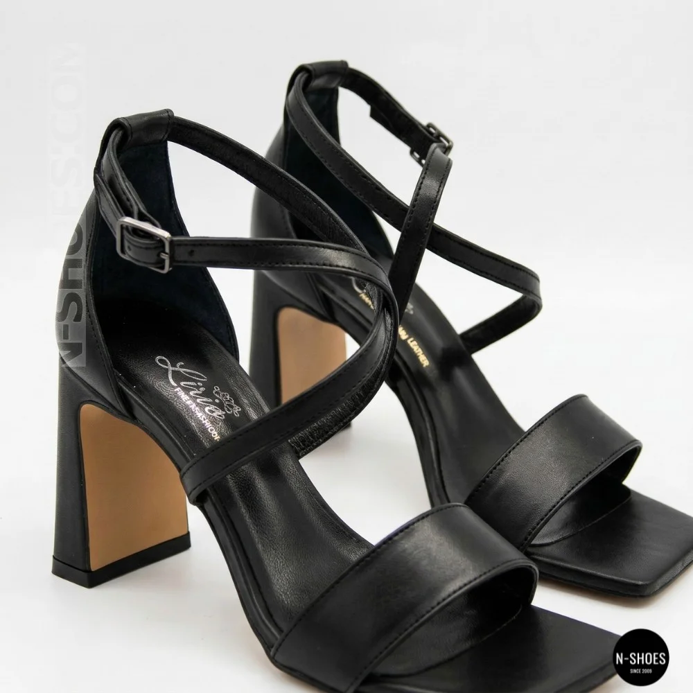 Lirio l 087-8073 Block Heel Sandals with Closed Heel