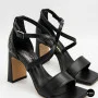 Lirio l 087-8073 Block Heel Sandals with Closed Heel
