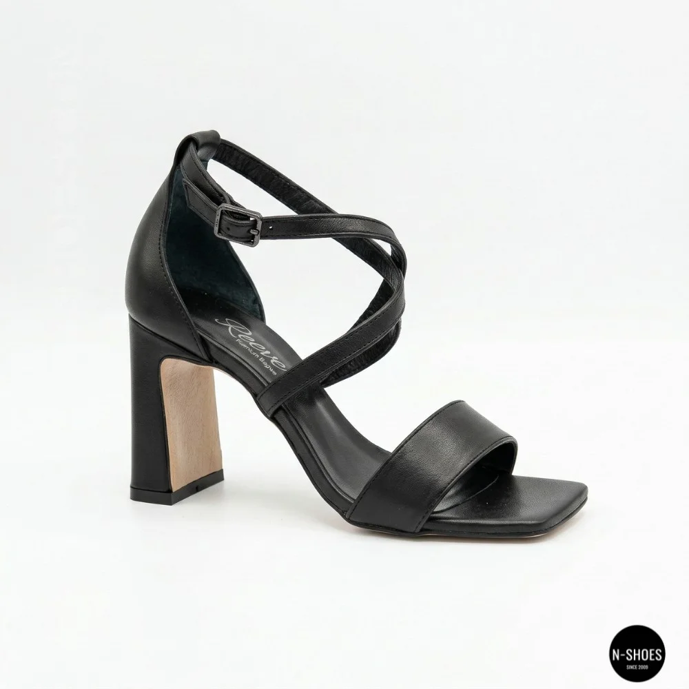 Lirio l 087-8073 Block Heel Sandals with Closed Heel