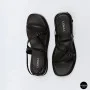 Elegant Chocolate Leather Sandals Allsy 209315
