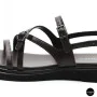 Elegant Chocolate Leather Sandals Allsy 209315
